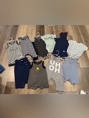 Mixed Baby Romper BUNDLE-12 month
